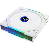 Lian Li UNI FAN TL120 LCD Reverse Blade Wireless Single Pack case fan Wit, 4-pin PWM + 1x 9-pin USB