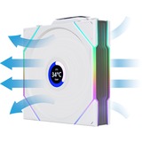 Lian Li UNI FAN TL120 LCD Reverse Blade Wireless Single Pack case fan Wit, 4-pin PWM + 1x 9-pin USB