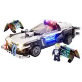 Lumibricks Cyberpunk Neoncity - Police Patrol Car Constructiespeelgoed F9043