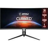 MSI Optix MAG301CR2 29.5" Curved UltraWide Gaming Monitor Zwart, 2x HDMI, 1x DisplayPort, RGB, 200Hz