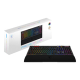 MSI STRIKE PRO WIRELESS SILENT US RGB mechanisch gaming toetsenbord Zwart, US lay-out (QWERTY), 100%