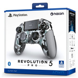 Nacon Revolution 5 Pro - Arctic Camo gamepad Camouflage kleur/wit, PlayStation 5, PlayStation 4, Pc, 2.4 GHz / Bluetooth / USB-C