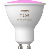 Philips Hue GU10 1-pack ledlamp 2000-6500K, RGB, Dimbaar