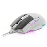 Sharkoon SKILLER SGM50W gaming muis Wit, 400 - 6400 dpi, RGB leds