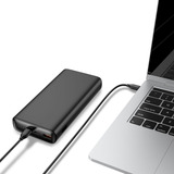 VEGER T100 powerbank 20.000 mAh Zwart