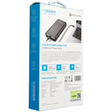 VEGER T100 powerbank 20.000 mAh Zwart