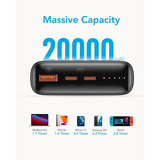 VEGER T100 powerbank 20.000 mAh Zwart