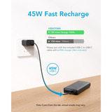 VEGER T100 powerbank 20.000 mAh Zwart