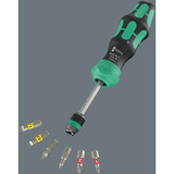 Wera  bitset Zwart/groen