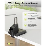 goobay Single Monitor Mount, 17 tot 32 inch monitorarm Zwart