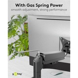 goobay Single monitorarm Zwart, 17 - 32 inch