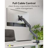 goobay Single monitorarm Zwart, 17 - 32 inch