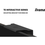 iiyama ProLite TE7513A-B3AG 75" 4K Ultra HD touchscreen monitor Zwart, 1x DisplayPort, 2x HDMI, 3x USB-C, 5x USB-A, 2x RJ-45, HDMI, DisplayPort, USB-C, Audio, LAN, WiFi-6E, BT 5.0, Android, Touch