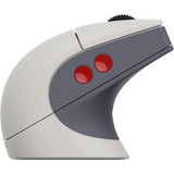 8BitDo Retro R8 Mouse - N Edition Grijs/rood, 50 - 26000 DPI, Bluetooth / USB-C / 2.4 GHz