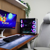 ALTERNATE Ryzen 7 - RTX 5080 Gaming pc Powered by ASUS Zwart | R7 9850X3D | RTX 5080 | 32 GB | 2 TB SSD