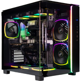 ALTERNATE Thunderstorm Pro Ultra 7 - RX 9070 XT gaming pc Zwart | Core Ultra 7 270K Plus | RX 9070 XT | 32 GB | 1 TB SSD