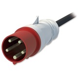 APC APDU10250SM - Switched & Metered-by-Outlet, 0U,16A, 400V Zwart, (24x) C13/15 + (24x) C13/15/19/21, IEC60309 16A 3Fase stekker