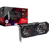 ASRock Radeon RX 6500 XT Phantom Gaming OC grafische kaart Zwart, 1x HDMI, 1x DisplayPort
