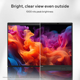 ASUS Zenbook DUO UX8407AA-SN108W 14"  Copilot+ 2-in-1 laptop Donkergrijs | Core Ultra X9 388H | Arc B390 | 32 GB | 2 TB SSD | Touch