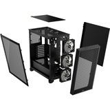 Corsair 3000D Airflow RGB midi tower behuizing Zwart | 2x USB-A | RGB | Tempered Glass
