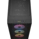 Corsair 3000D RGB AIRFLOW midi tower behuizing Zwart | 2x USB-A | RGB | Tempered Glass