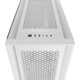 Corsair 5000D CORE AIRFLOW midi tower behuizing Wit | 2x USB-A | 1x USB-C | Tempered Glass