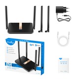 Cudy AC1200 Wi-Fi Mesh 4G LTE Cat4 mesh router Zwart, Cudy Mesh, Cudy App, nano SIM-slot