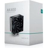 DeepCool AK400 cpu-koeler Zwart, 4-pins PWM fan-connector