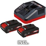 EINHELL TE-CD 18/48 Li-i (2x2.0Ah) klopboormachine klopboorschroevendraaier Zwart, Koffer, oplader en 2 accu's inbegrepen
