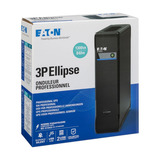 Eaton Power Quality 3P Ellipse 1300 USB DIN (3P1300UD) ups Zwart, 1300 VA, 840 W, 4x schuko, USB‑laadpoorten