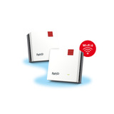 FRITZ! FRITZ!Mesh Set 1600 2-pack Edition International repeater Wit/rood, 2 stuks, Mesh Wi-Fi