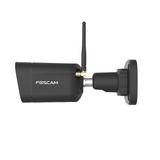 Foscam V8P, 4K/8MP dual-band WiFi beveiligingscamera  Zwart, met geluid- en lichtalarm