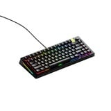 Glorious GMMK 3 PRO HE 75% Prebuilt Wired Black RGB mechanisch gaming toetsenbord Zwart, US lay-out (QWERTY), Glorious Fox, 75%, RGB, GPBT-doubleshot keycaps, Knob