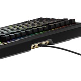Glorious GMMK 3 PRO HE 75% Prebuilt Wired Black, gaming toetsenbord Zwart, US lay-out, Glorious Fox, 75%, RGB, GPBT-doubleshot keycaps, Knob