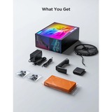 Govee TV Backlight 3 Lite ledstrip Zwart, 2,4GHz wifi, Bluetooth, voor 40 - 50 inch tv's