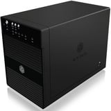 ICY BOX IB-3640SU3 externe behuizing Zwart