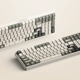 Iqunix F97 Hitchhiker Wireless Mechanical Keyboard Grijs, US lay-out (QWERTY), IQUNIX Moonstone Turbo, 96%, RGB leds, Hot-swappable, PBT, 2.4GHz | Bluetooth 5.1 | USB-C