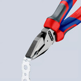 KNIPEX Kracht-Kombitang combinatietang Rood/blauw