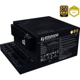 Lian Li EDGE GOLD modulaire 1200 watt voeding  Zwart, 1x 12V-2x6, 4x PCIe, 4x USB-header hub
