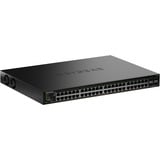 Netgear Netgear S350 48P GE POE+ SMART SWITCH Zwart