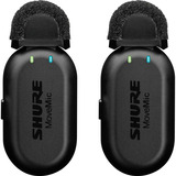 SHURE MoveMic Two ontvangerkit microfoon Zwart