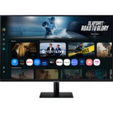 Samsung Smart Monitor M7 S32FM702UU 32" 4K Ultra HD Zwart, 2x HDMI, 1x USB-C, 2x USB-A, Wi-Fi, BT, Tizen