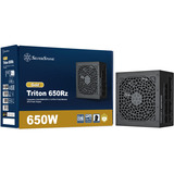 SilverStone Triton 650Rz, 650 Watt voeding  Zwart, 1x 12-Pin High Power GPU, 2x PCIe, Kabel-Management