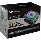 Thermaltake Toughpower GF3 ARGB 850W Gold voeding  Zwart, 5x PCIe, Kabel-Management