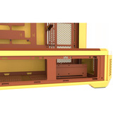 Thermaltake View 600 TG Butter Caramel big tower behuizing Geel | 2x USB-A | 1x USB-C | Tempered Glass