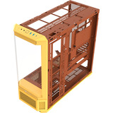 Thermaltake View 600 TG Butter Caramel big tower behuizing Geel | 2x USB-A | 1x USB-C | Tempered Glass