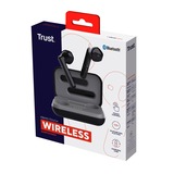 Trust Primo Touch Bluetooth Wireless Earphones hoofdtelefoon Zwart, 23712, Bluetooth