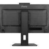 iiyama ProLite XB2497HSNH-B1 23.8" monitor Zwart, HDMI, DisplayPort, LAN, Audio, USB-C, Webcam