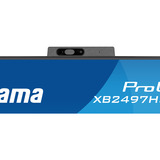 iiyama ProLite XB2497HSNH-B1 23.8" monitor Zwart, HDMI, DisplayPort, LAN, Audio, USB-C, Webcam
