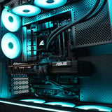 ALTERNATE Ryzen 7 - RX 9070 XT Gaming pc Powered by ASUS Limited Edition Zwart | R7 7800X3D | RX 9070 XT | 16 GB | 1 TB SSD